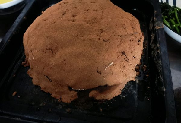 烤箱荷叶叫花鸡