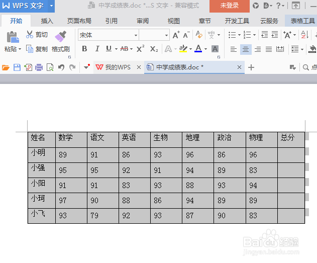 word表格怎么调整行高和列宽