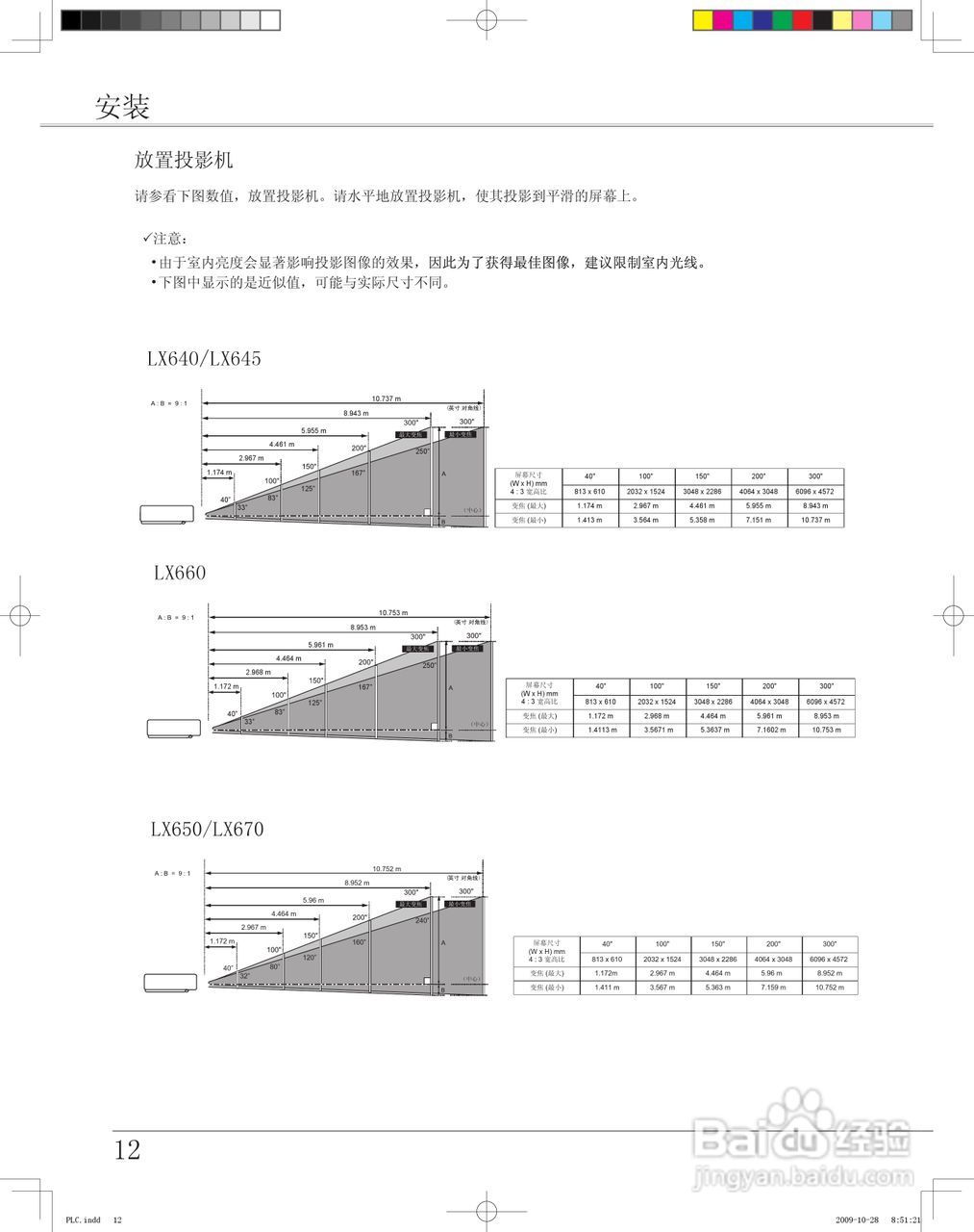 雅图ACTO LX650投影机使用说明书:[2]