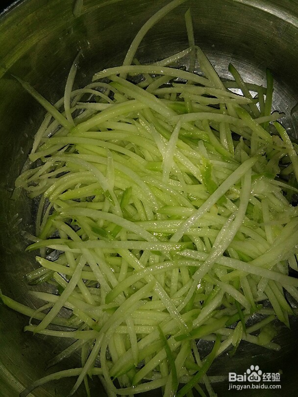 佛手瓜炒肉丝