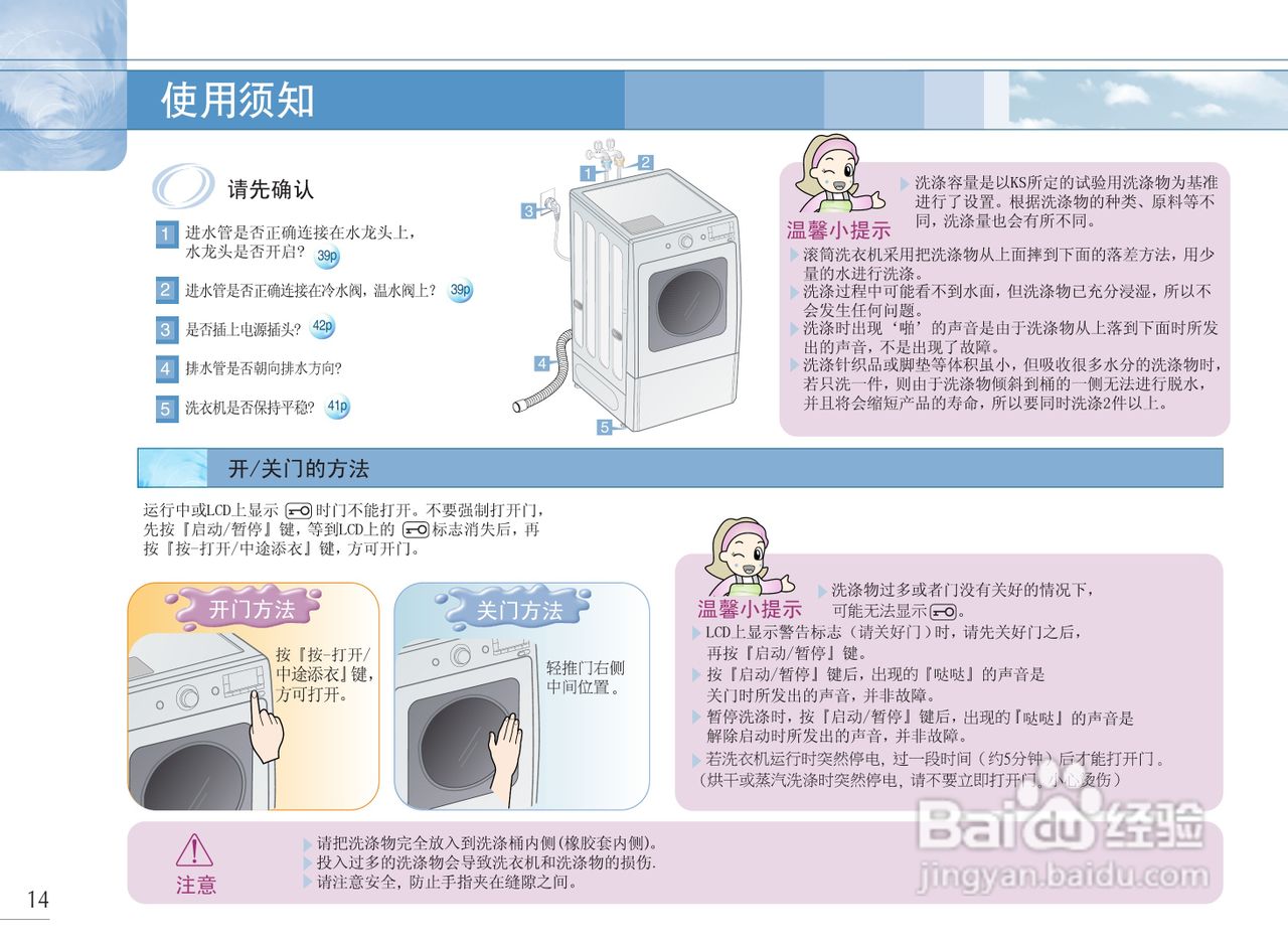 LG WD-R1028UDS洗衣机使用说明书:[2]