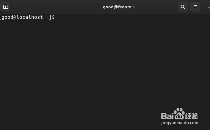 Fedora Linux怎么打开终端