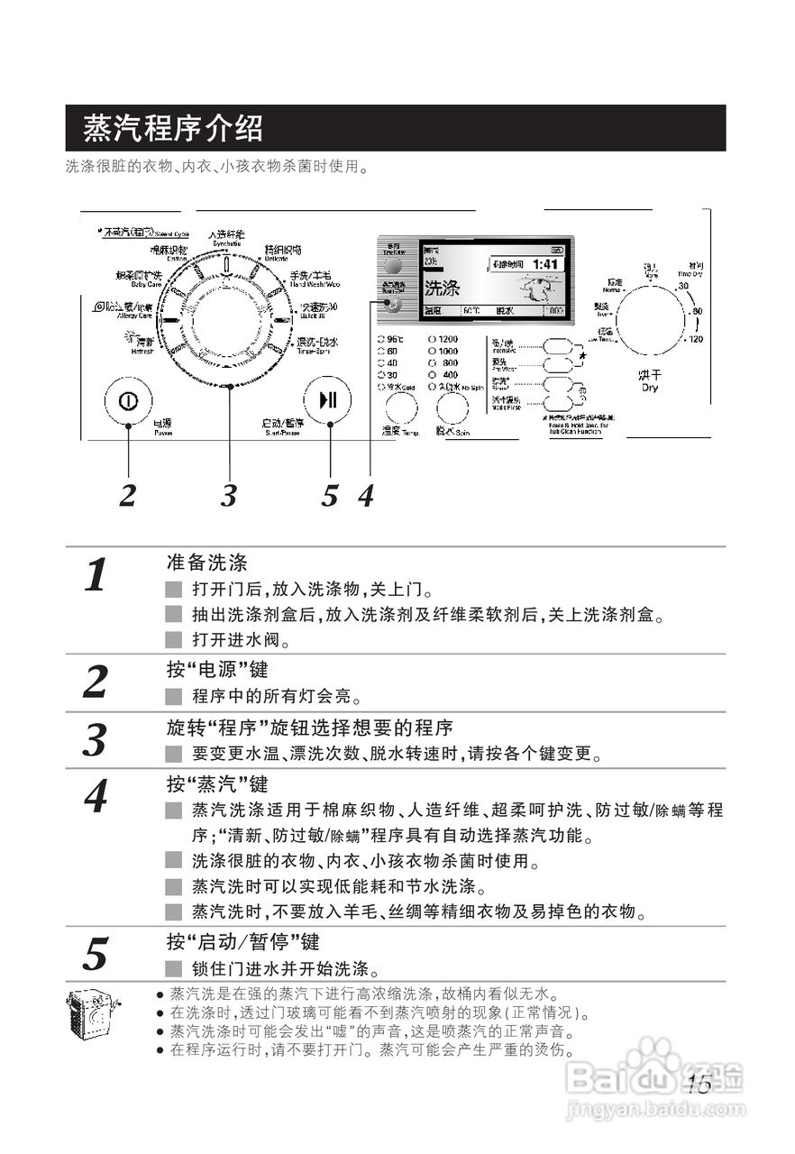 LG WD-A1220ED洗衣机使用说明书:[2]