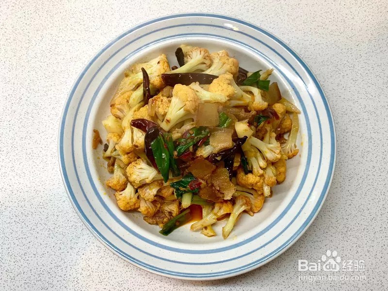 怎样做出家常菜系列之干锅花菜