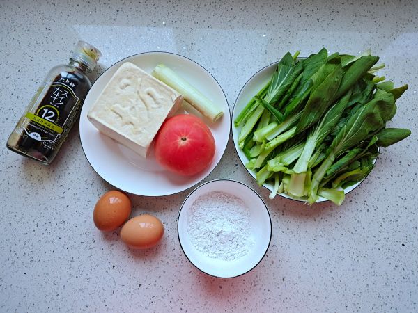 家常豆腐鸡蛋汤