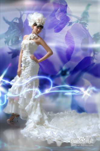 夏日香气风情创意主题婚纱大片