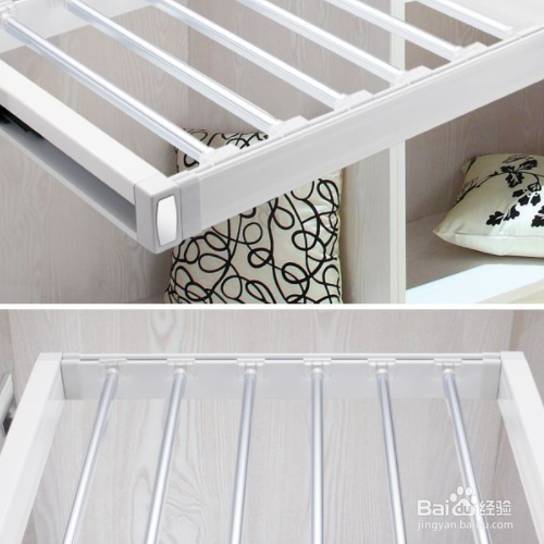 裤架怎么挂裤子