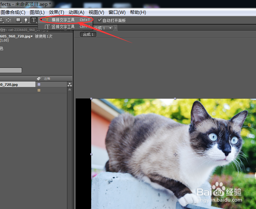 如何使用AE制作漏空蒙版效果