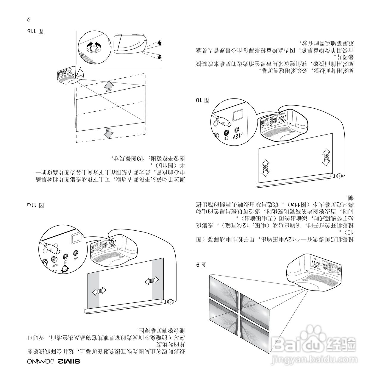 SIM2 D80 投影机说明书:[6]