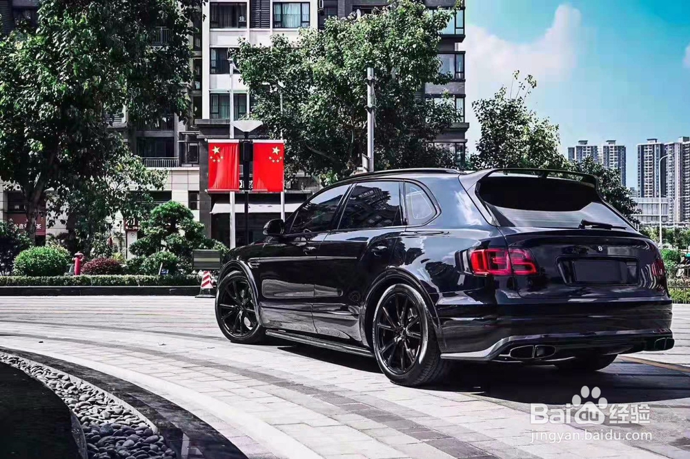 宾利添越改装碳纤维限量版小包围，小改怡情款