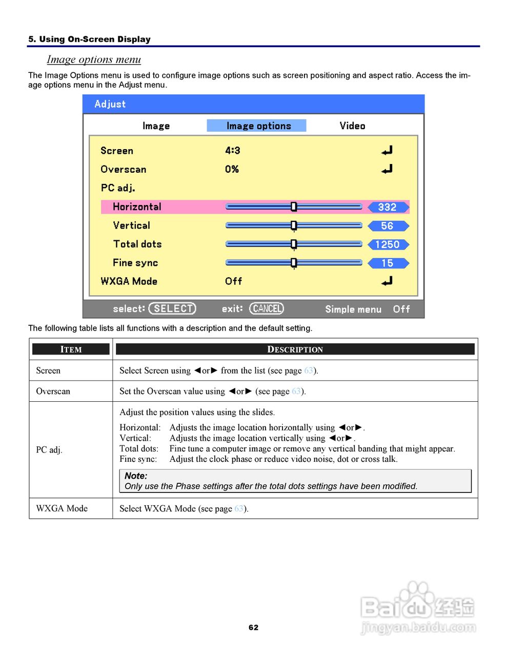 三洋 PDG-DWT50L投影机说明书:[8]