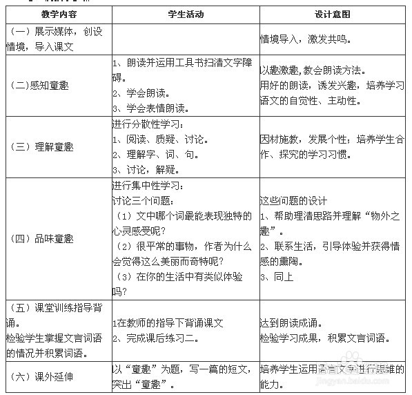 教师招聘考试面试说课：初中语文说课稿