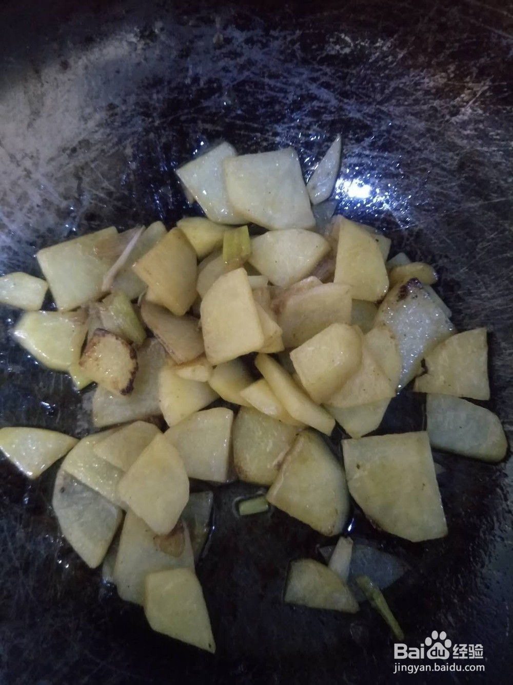 分享自己葱炒土豆片的经验
