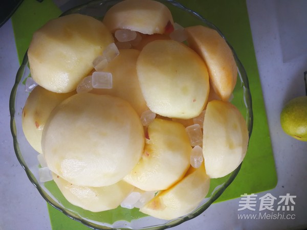 原汁桃罐头的做法