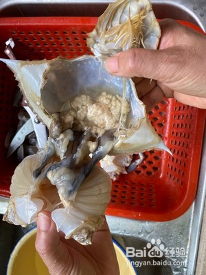 梭子蟹面煳酱的做法