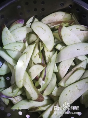 食补佳品青椒酱拌茄子(少油少盐)的做法