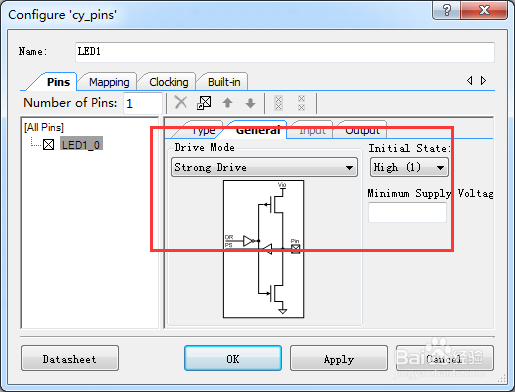 PSoC4入门-流水灯