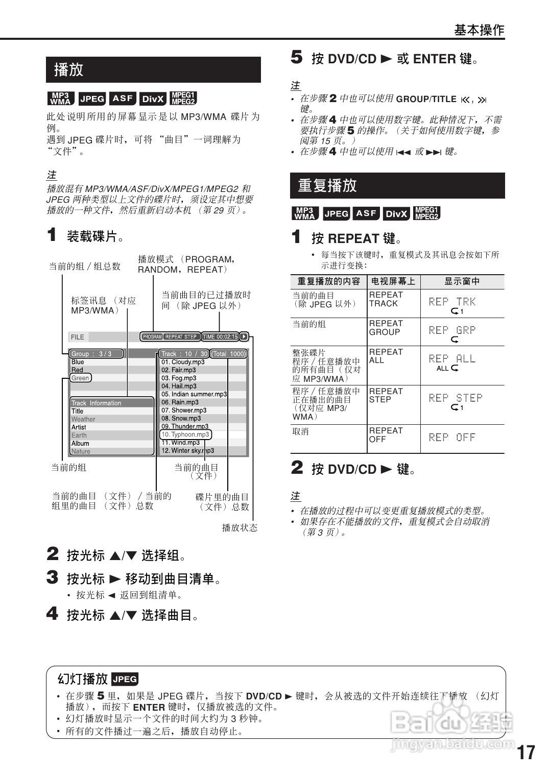 胜利者迷你音响FS-XA3型使用说明书:[1]