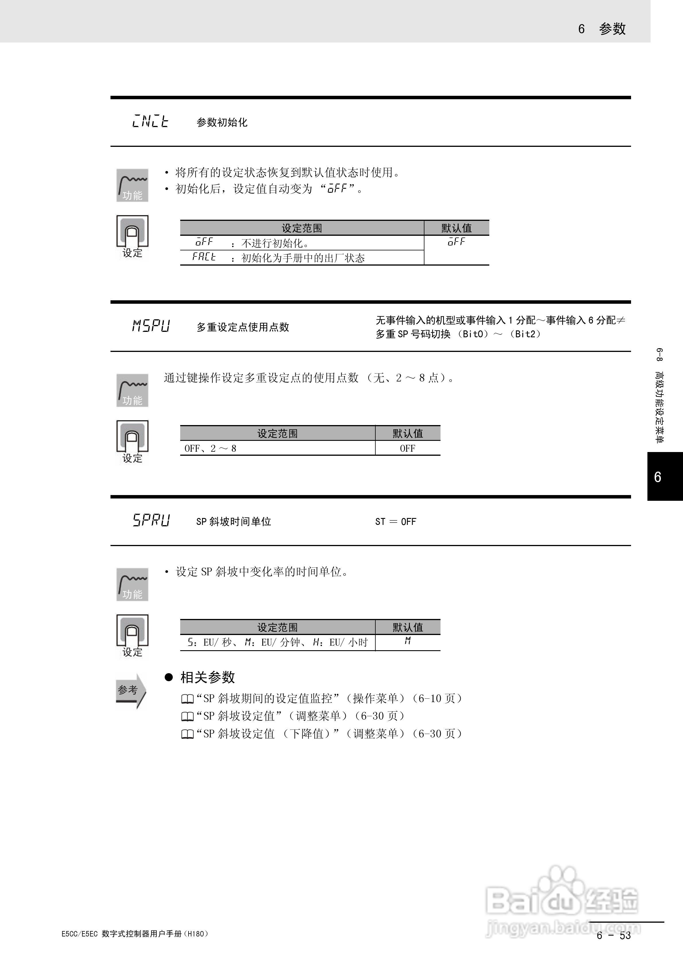 欧姆龙温控器E5CC-E5EC操作手册:[25]