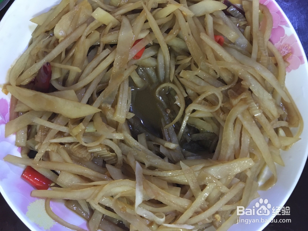 怎么做好吃的酸辣土豆丝?