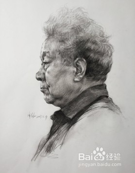 素描人物头像怎么画？