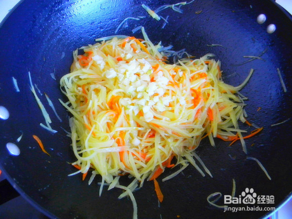 小炒土豆丝的制作方法