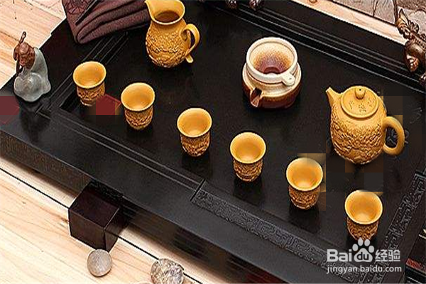 石茶盘怎么摆放