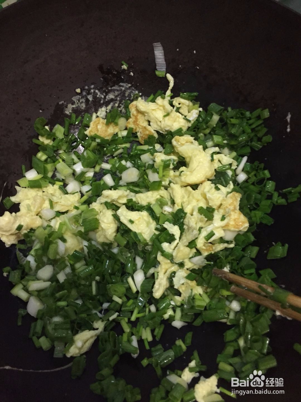 小葱炒鸡蛋的做法