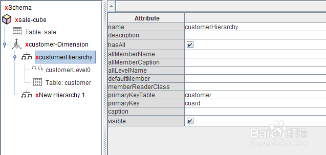 workbench创建cube示例,基于pentaho平台