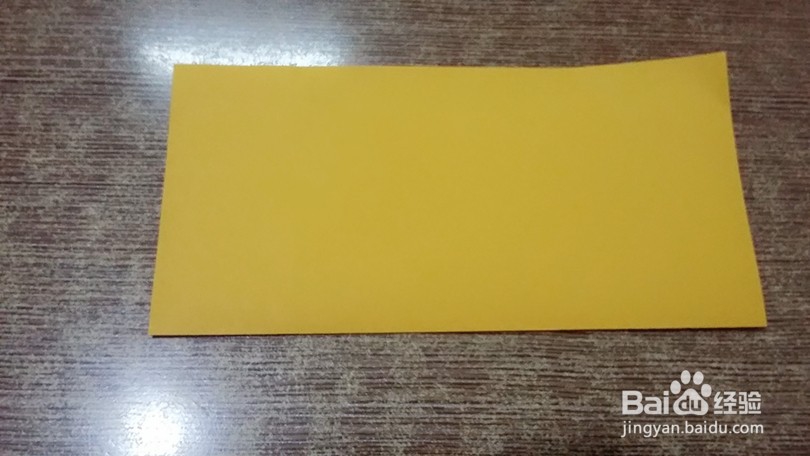 三角盒的彩纸折法