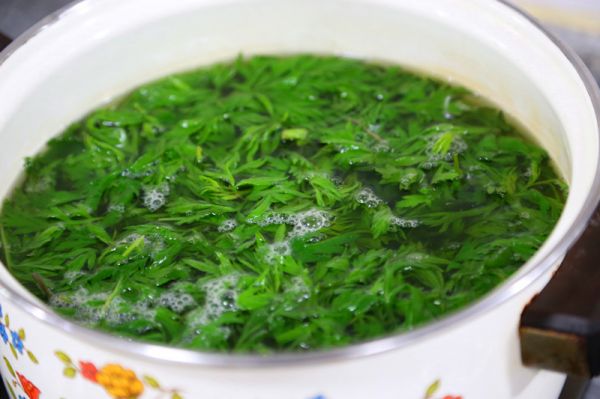 咸蛋黄肉松青团和红豆沙青团超级详细