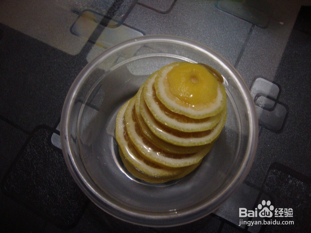 小吃：蜂蜜腌柠檬