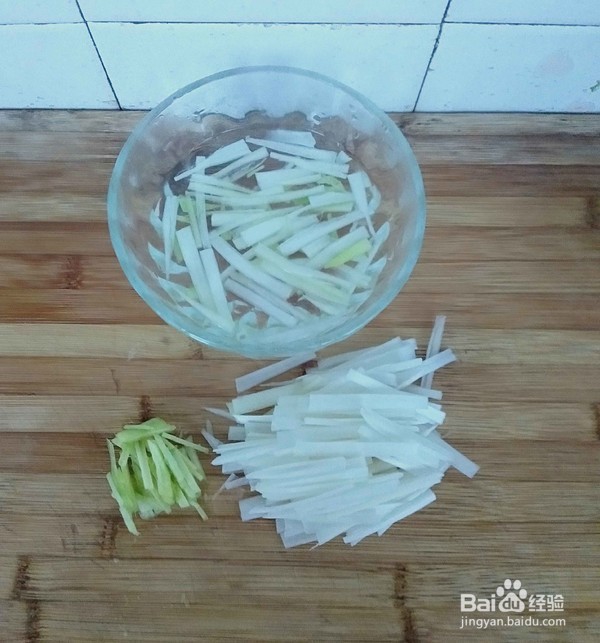 京酱肉丝的做法