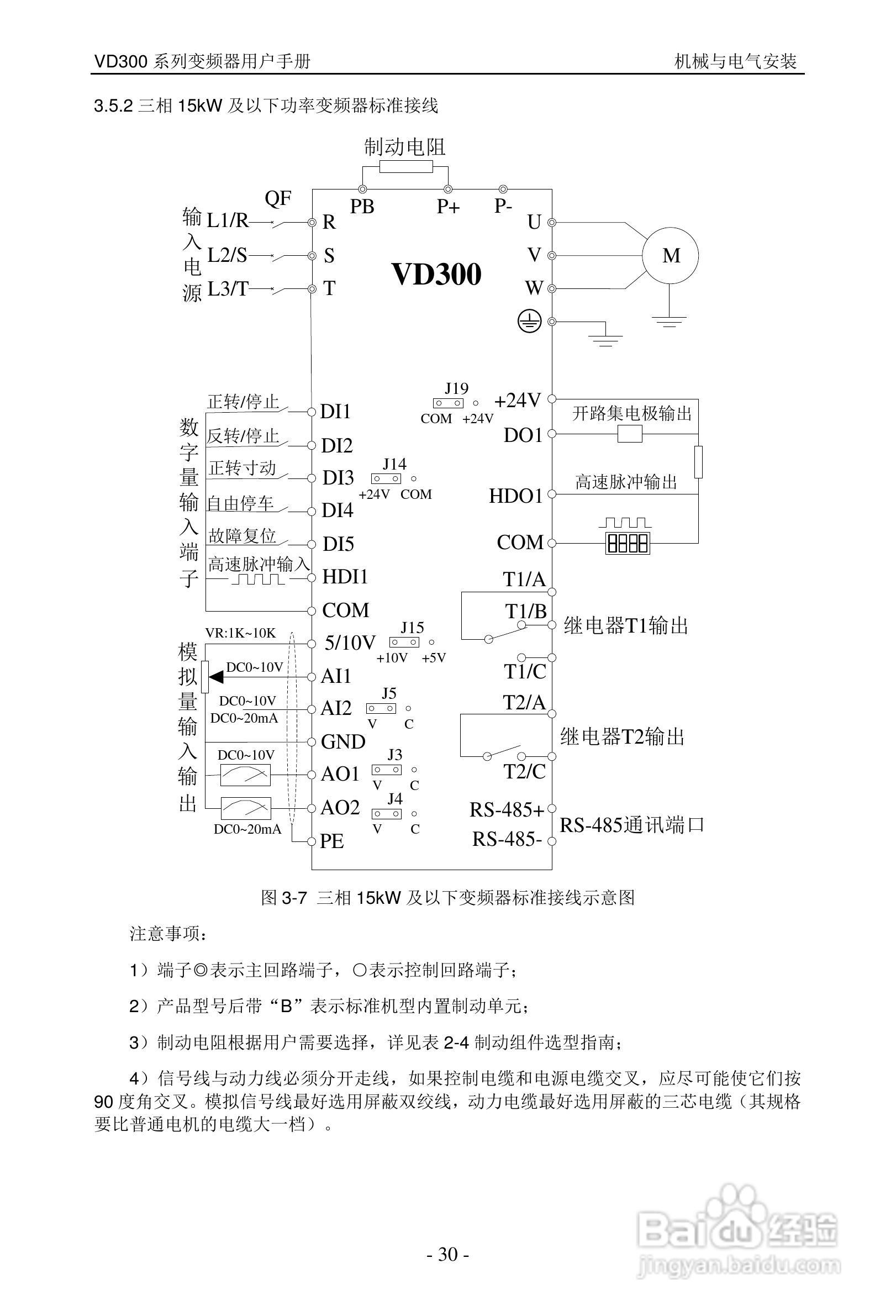 沃森VD300-7T-560变频器使用说明书:[4]