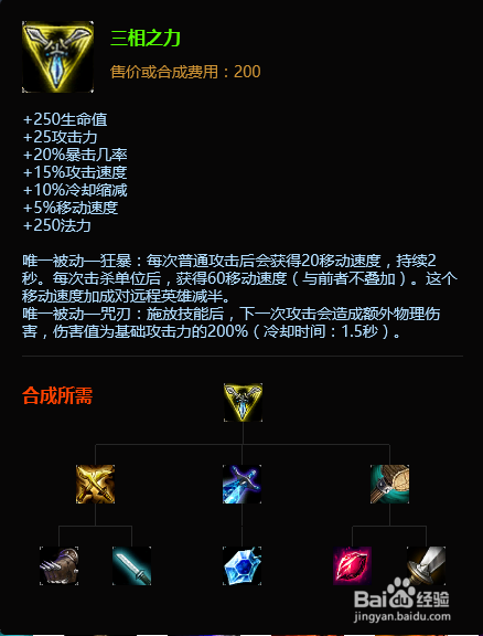 S6狮子狗暴力出装LOL打野狮子狗出装