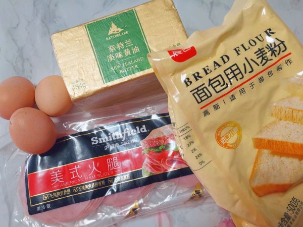 香葱培根芝士大吐司
