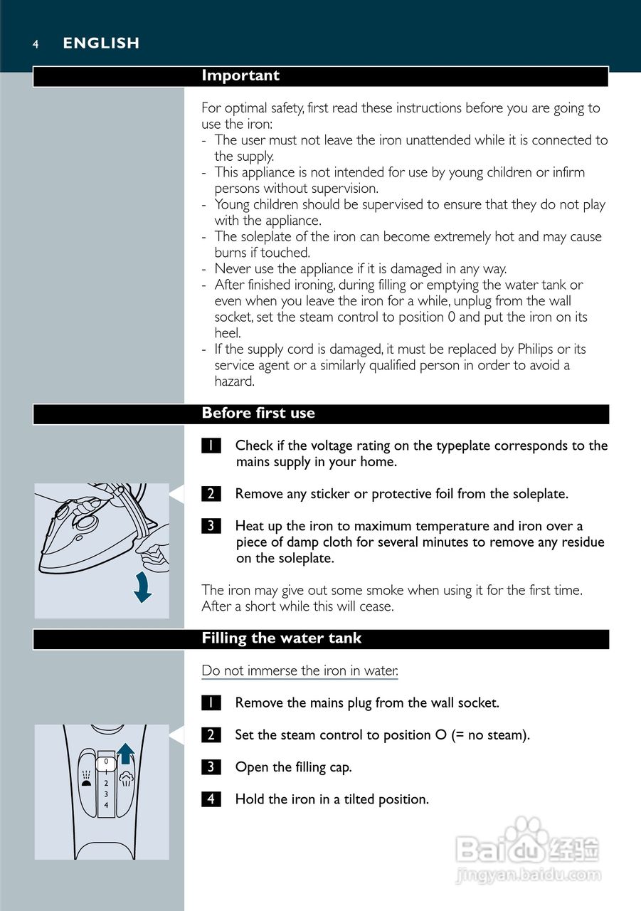 PHILIPS GC3125电烫斗用户手册:[1]