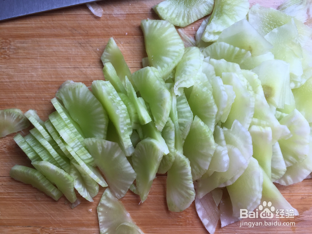 莴苣鸡蛋的做法