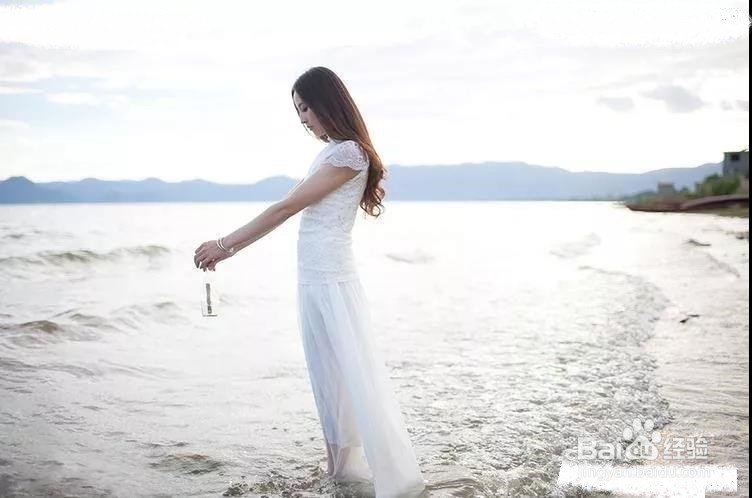 PS:调出海边逆光效果的照片