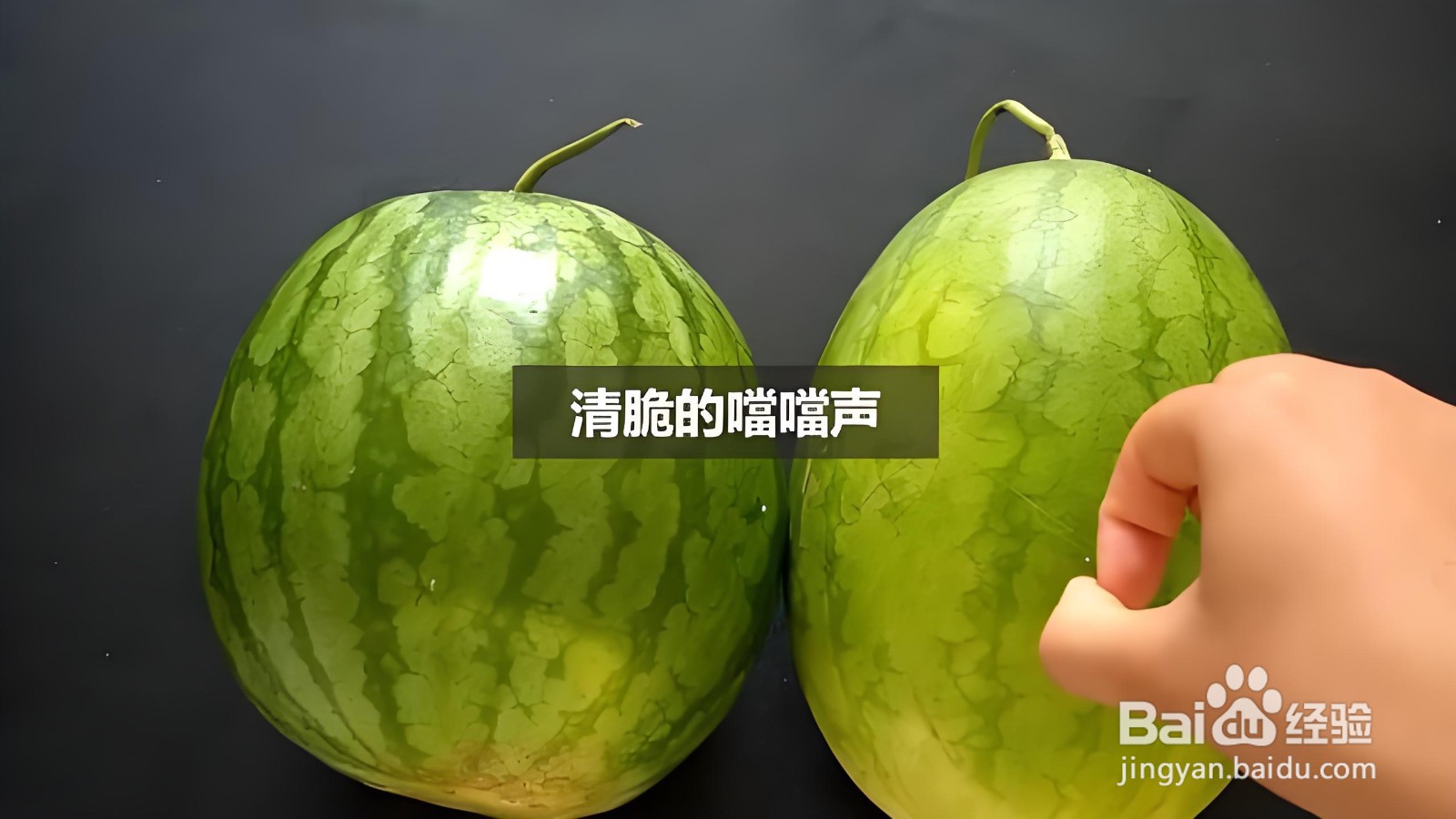 怎么挑选优质的西瓜