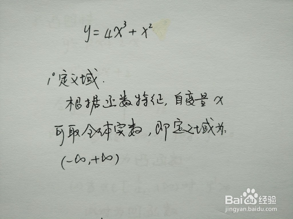 函数y=4x^3+x^2的图像示意图如何画?