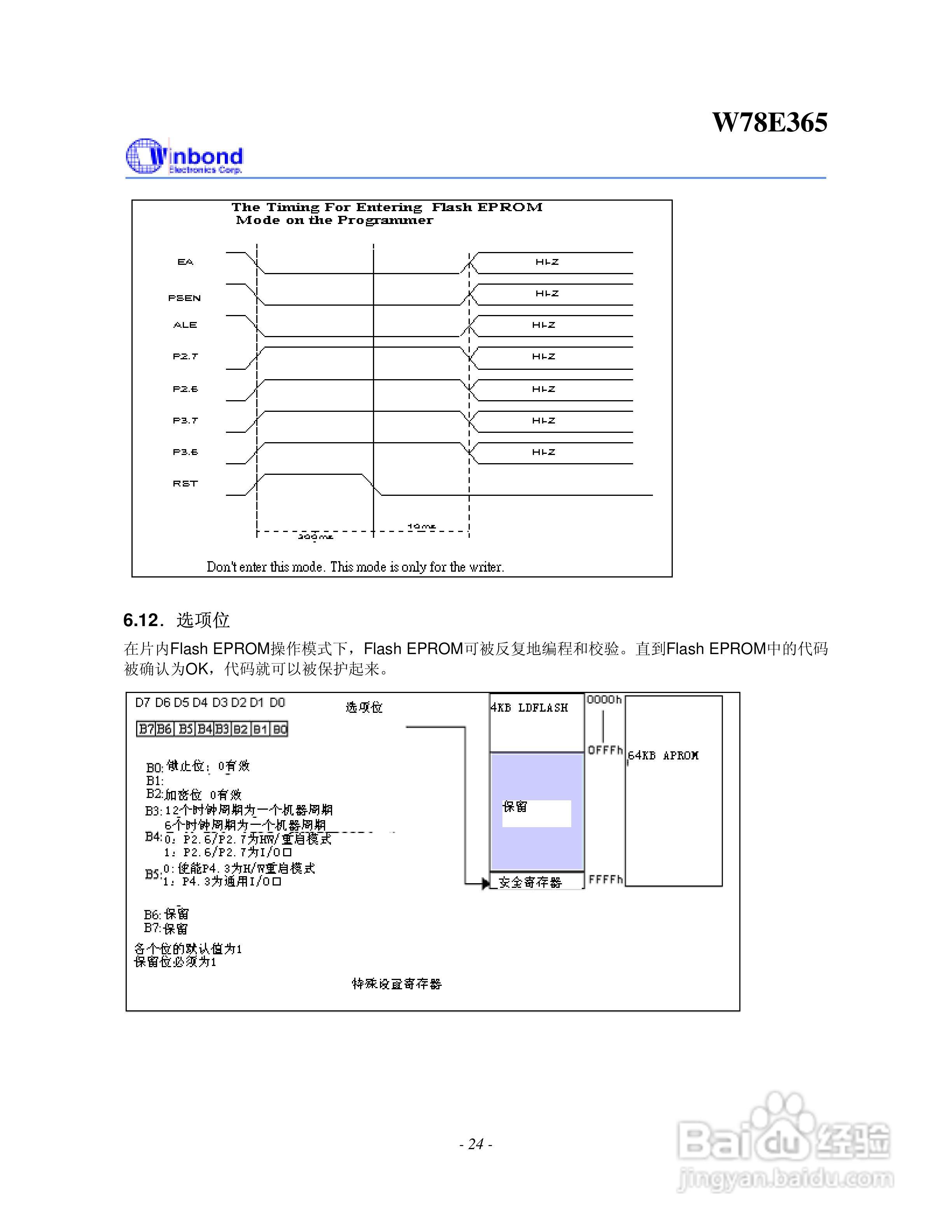 Winbond W78E365 8位微控制器说明书:[3]