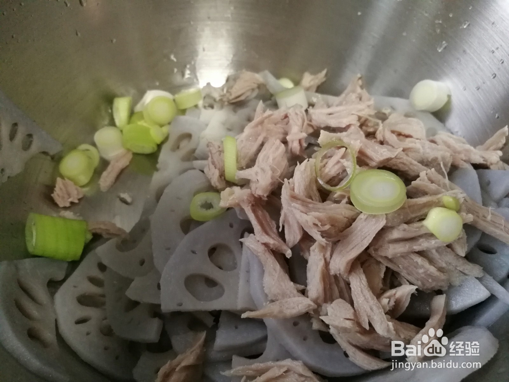 猪肉丝拌藕片