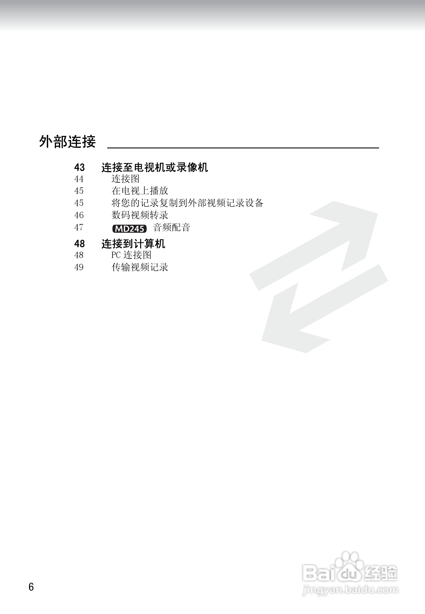 佳能MD225数码摄像机使用说明书:[1]
