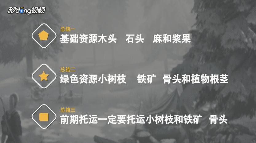 明日之后秋日森林资源如何采集