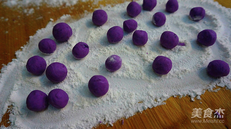 紫薯汤圆酒酿羹
