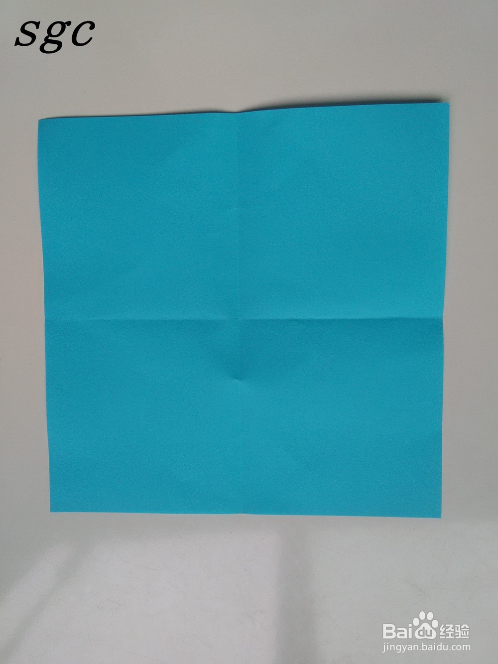 折纸教程——心形书签的折法