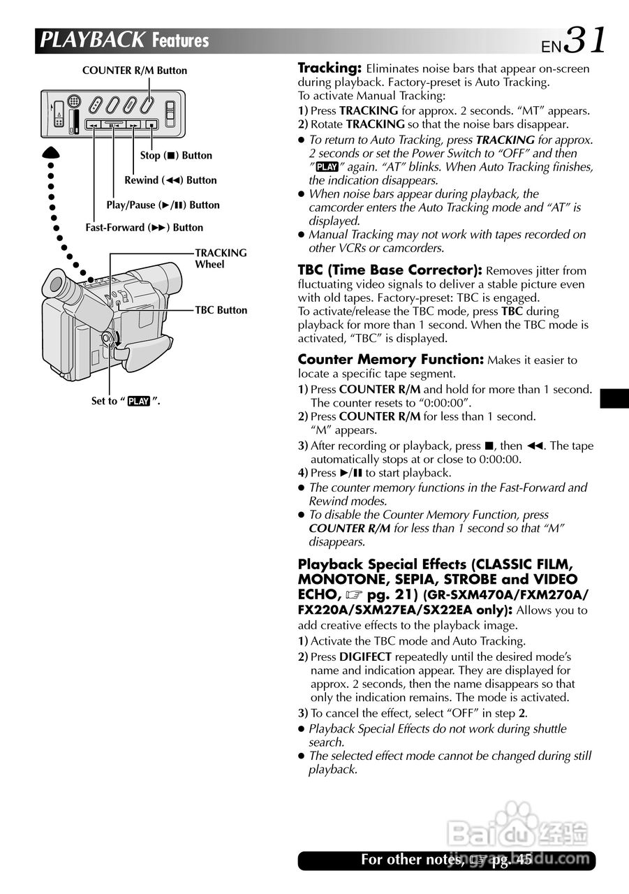 胜利GR-FXM170A数码摄像机使用说明书:[4]