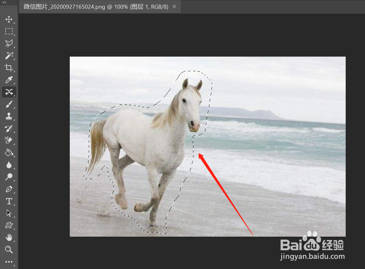 PS怎么移动图片中的物体位置？