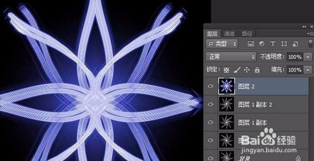 ps利用滤镜制作绚丽的抽丝花朵教程